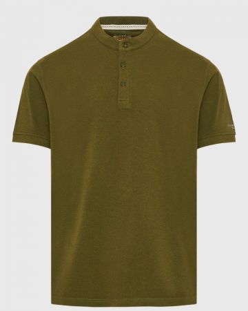 ZÖLD FUNKY BUDDHA FÉRFI PÓLÓ FBM009-008-11 24SS