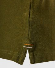 GREEN FUNKY BUDDHA  MEN'S POLO SHIRT