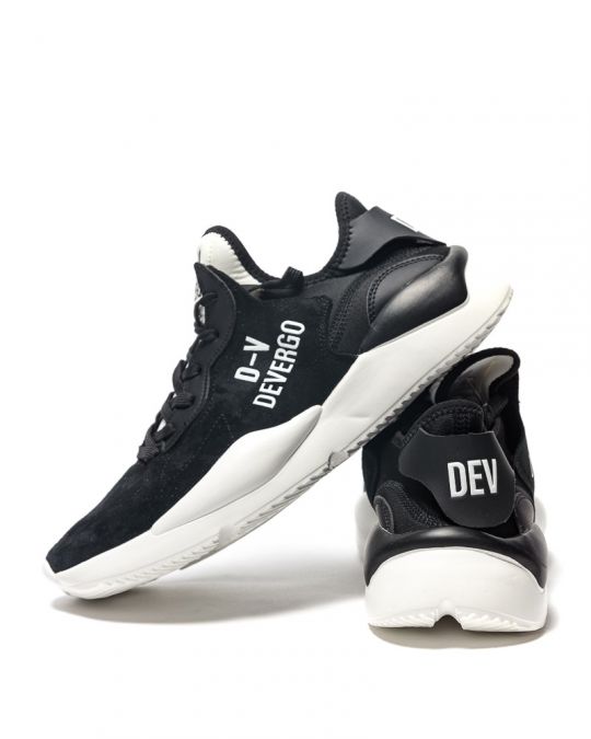 BLACK MEN'S SNEAKERS - WILEY DE24FW4030PU