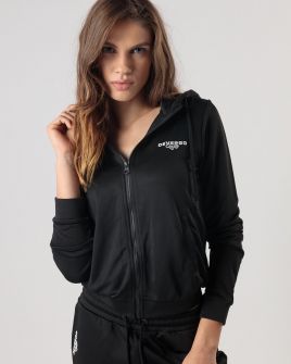 FEKETE NŐI CIPZÁRAS FELSŐ 2D24FW4581KA0701