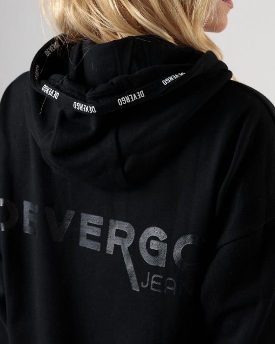 FEKETE NŐI KAPUCNIS RUHA 2D24FW9580DR0705