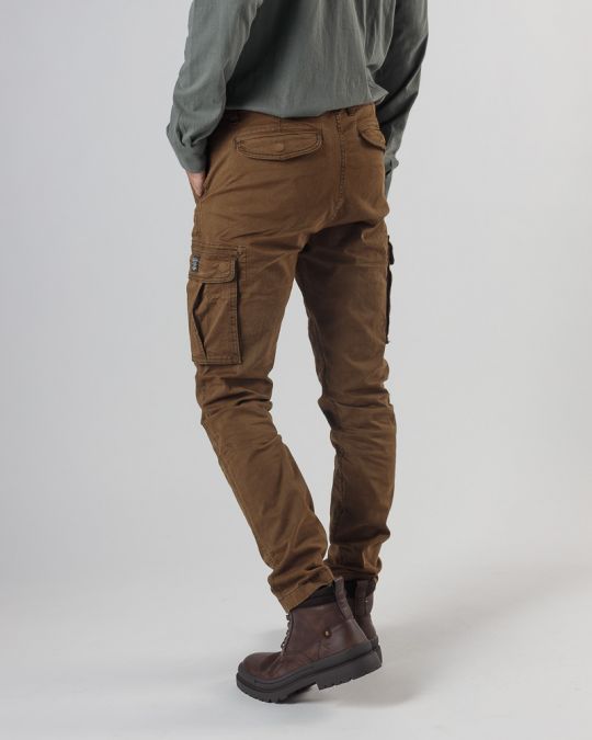 KHAKI FÉRFI VÁSZON NADRÁG 1D24FW1002LP6106