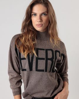 BARNA NŐI KÖTÖTT PULÓVER 2D24FW6526LS1101