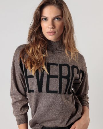 BARNA NŐI KÖTÖTT PULÓVER 2D24FW6526LS1101