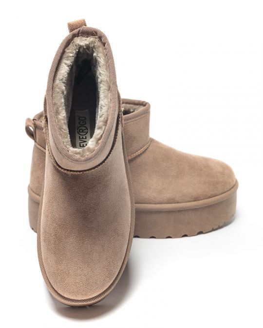 BÉZS NŐI CSIZMA - LIL DE24FW1505PU