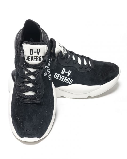 BLACK MEN'S SNEAKERS - WILEY DE24FW4030PU