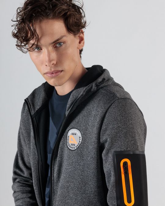 SZÜRKE FÉRFI ÁTMENETI KABÁT 1D24FW7015KA1201