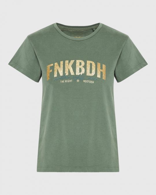 FUNKY BUDDHA  WOMEN'S TSHIRT FBL010-115-04 24FW