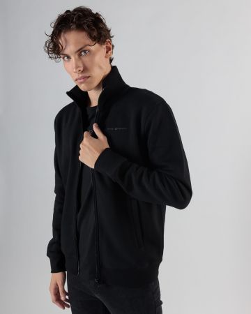 FEKETE FÉRFI CIPZÁRAS FELSŐ 1D24FW4085KA0705