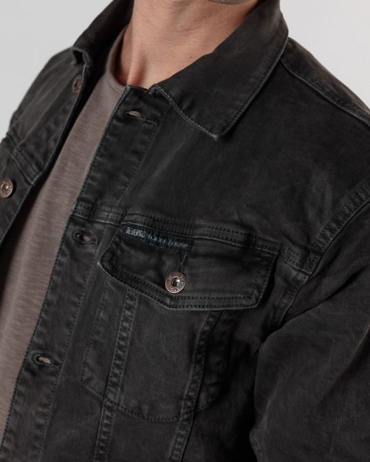 SZÜRKE FÉRFI FARMER DZSEKI 1D24FW7017KA6106