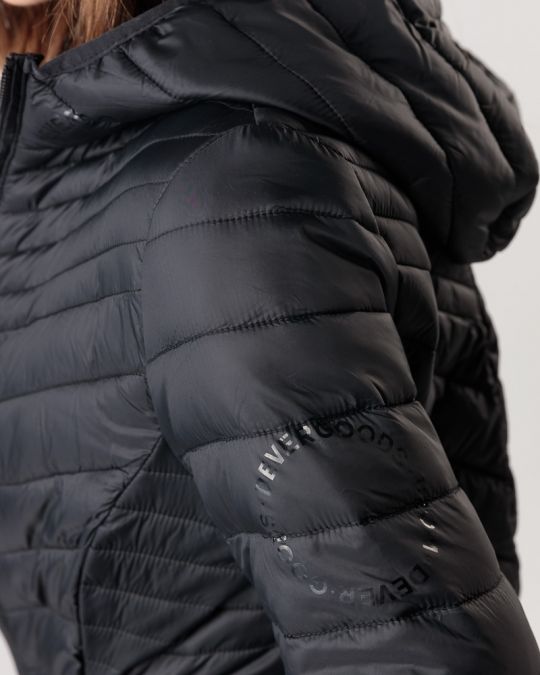 BLACK WOMEN'S COAT 2D24FW3510KA1600