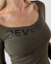 KHAKI WOMEN'S LONG-SLEEVED T-SHIRT