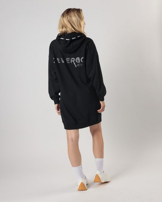 FEKETE NŐI KAPUCNIS RUHA 2D24FW9580DR0705