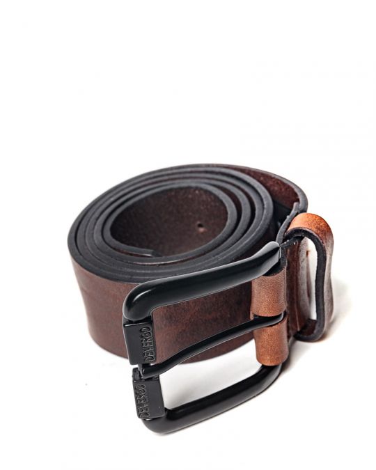 BROWN MEN'S LEATHER BELT 1D24FW8093BL2100