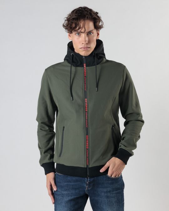 KHAKI FÉRFI ÁTMENETI KABÁT 1D24FW7011KA1201