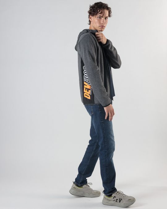 SZÜRKE FÉRFI ÁTMENETI KABÁT 1D24FW7015KA1201