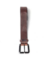 BROWN MEN'S LEATHER BELT