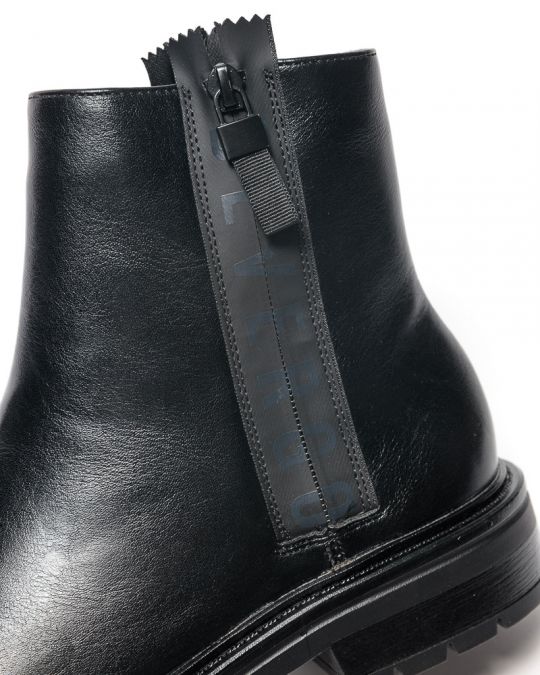 BLACK WOMEN'S ANKLE BOOTS - CAREN DE24FW4533PU