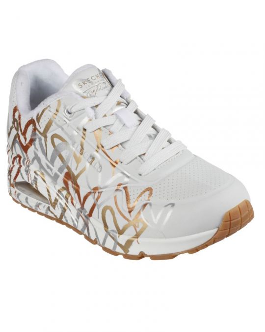 NŐI SKECHERS SNEAKER UNO-METALLIC LOVE SK-155523 24FW
