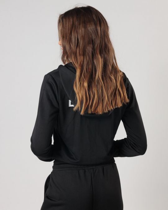 FEKETE NŐI CIPZÁRAS FELSŐ 2D24FW4581KA0701