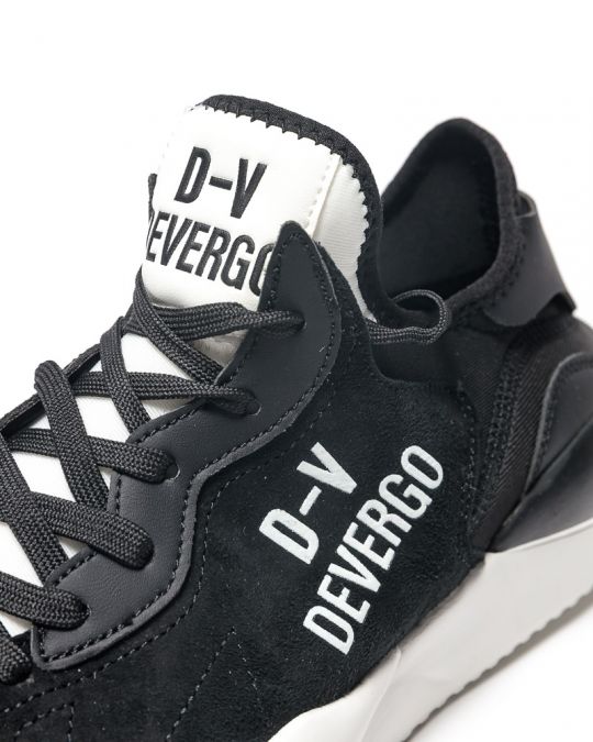 BLACK MEN'S SNEAKERS - WILEY DE24FW4030PU