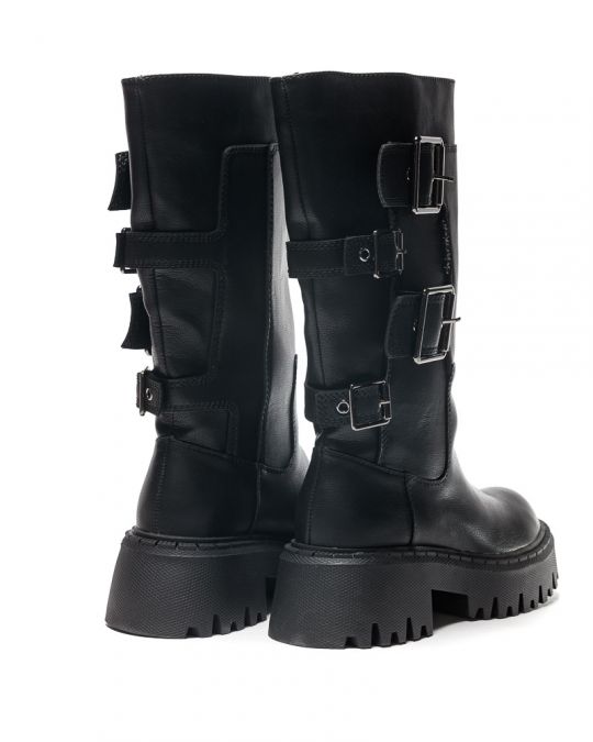 BLACK WOMEN'S BOOTS - NICOLE DE24FW4582PU