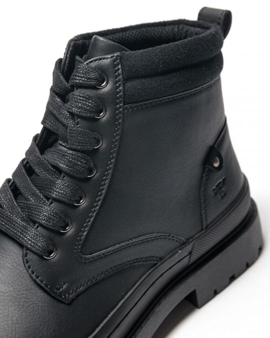 BLACK MEN'S BOOTS - PERRY DE24FW6050PU