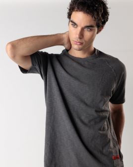 GREY MEN'S T-SHIRT 1D24FW4030SS3806