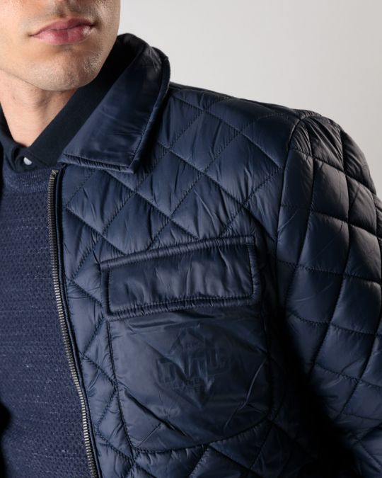 KÉK FÉRFI ÁTMENETI KABÁT 1D24FW7004KA1600