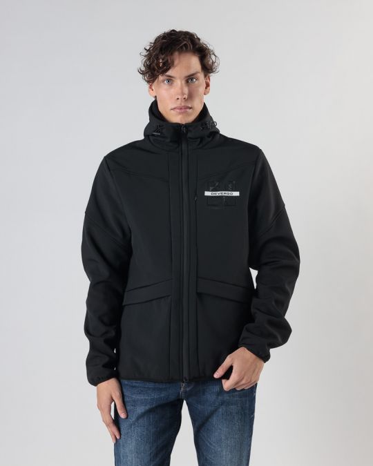 FEKETE FÉRFI ÁTMENETI KABÁT 1D24FW3022KA1201