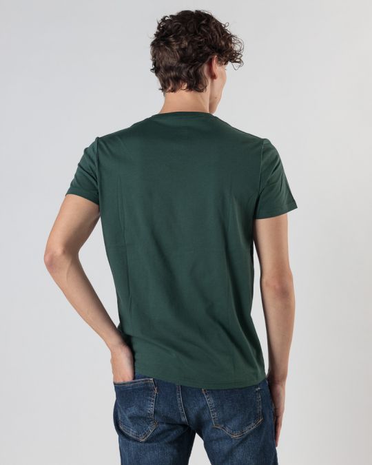GREEN MEN'S T-SHIRT 1D24FW4025SS0105