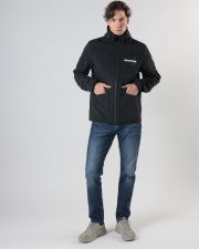 FEKETE FÉRFI ÁTMENETI KABÁT