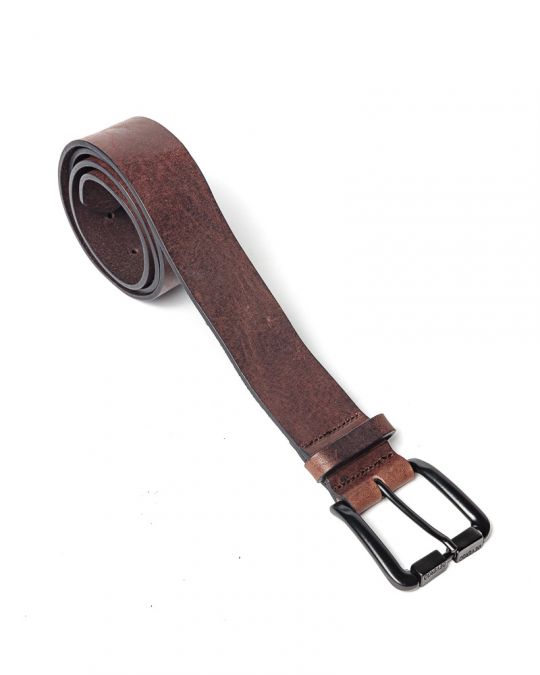BROWN MEN'S LEATHER BELT 1D24FW8093BL2100