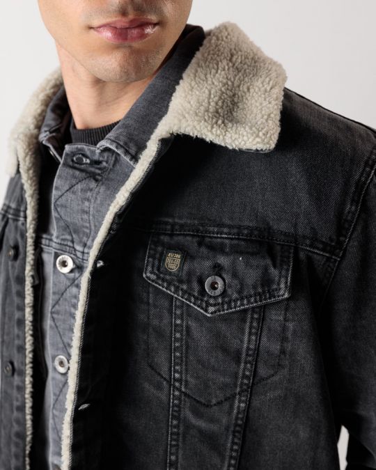 INDIGO MEN'S DENIM JACKET 1J24FW7055KA3550SD