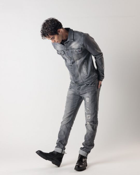 INDIGO FÉRFI FARMER DZSEKI 1J24FW7051KA3550SD