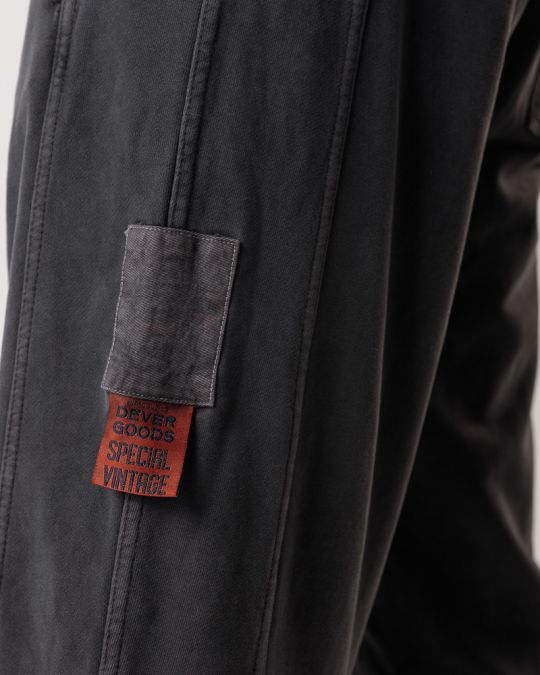 FEKETE FÉRFI MELEGÍTŐ NADRÁG 1D24FW1173LP0706