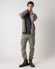 BARNA FÉRFI CIPZÁRAS FELSŐ