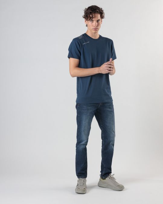 KÉK FÉRFI RÖVID UJJÚ PÓLÓ 1D24FW4023SS0105