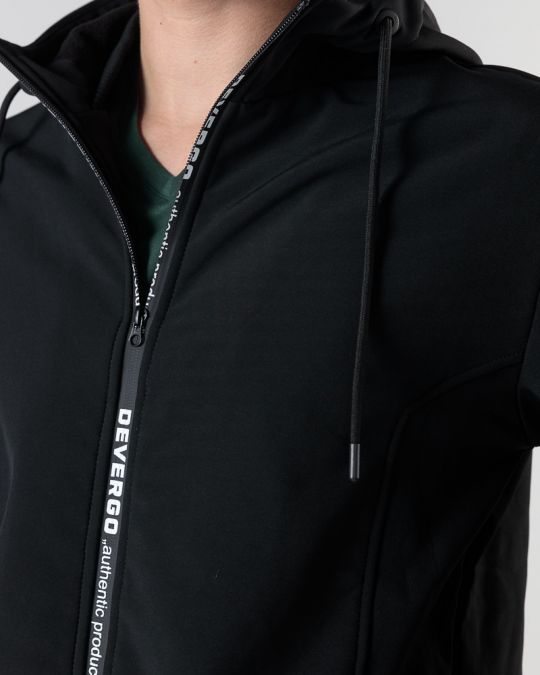 FEKETE FÉRFI ÁTMENETI KABÁT 1D24FW7011KA1201