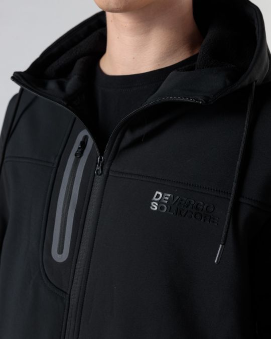 FEKETE FÉRFI ÁTMENETI KABÁT 1D24FW7014KA1201