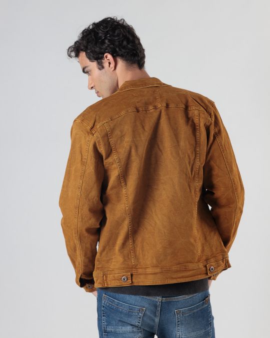 SÁRGA FÉRFI FARMER DZSEKI 1D24FW7017KA6106