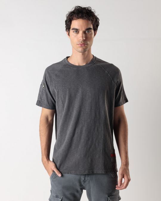 GREY MEN'S T-SHIRT 1D24FW4030SS3806