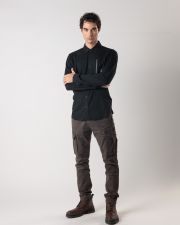 FEKETE FÉRFI HOSSZÚ UJJÚ ING