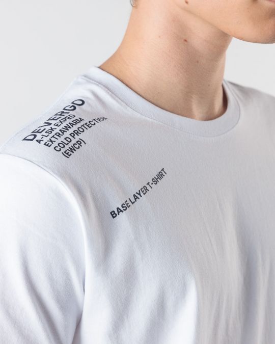 WHITE MEN'S T-SHIRT 1D24FW4023SS0105