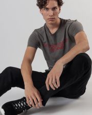 SZÜRKE FÉRFI RÖVID UJJÚ PÓLÓ