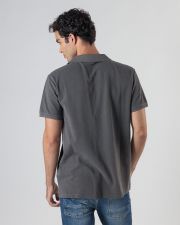 GREY MEN'S POLO SHIRT