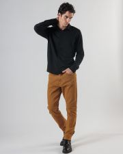 FEKETE FÉRFI HOSSZÚ UJJÚ ING