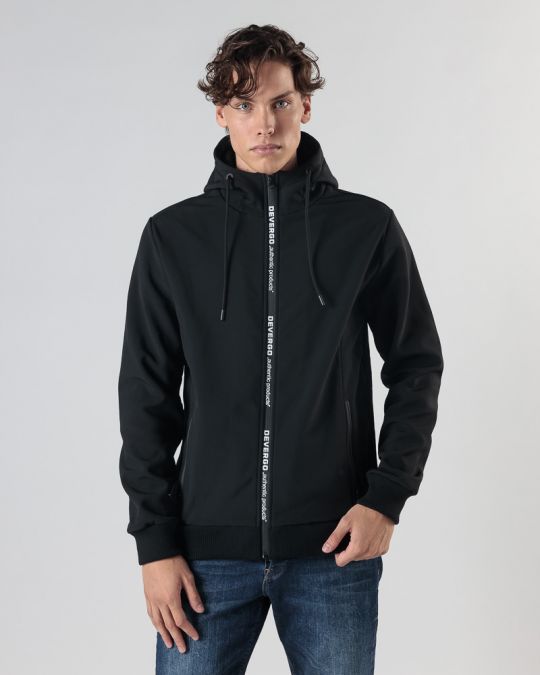 FEKETE FÉRFI ÁTMENETI KABÁT 1D24FW7011KA1201