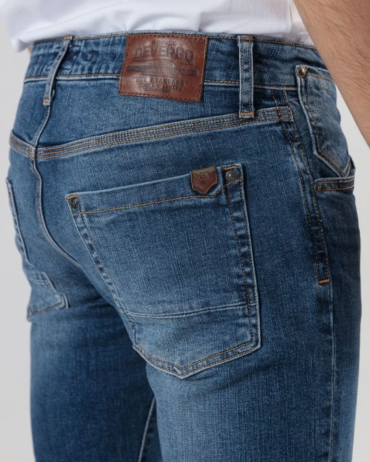 INDIGO MEN'S JEANS - FRANK 24712 1J24FW0003LP7664ST