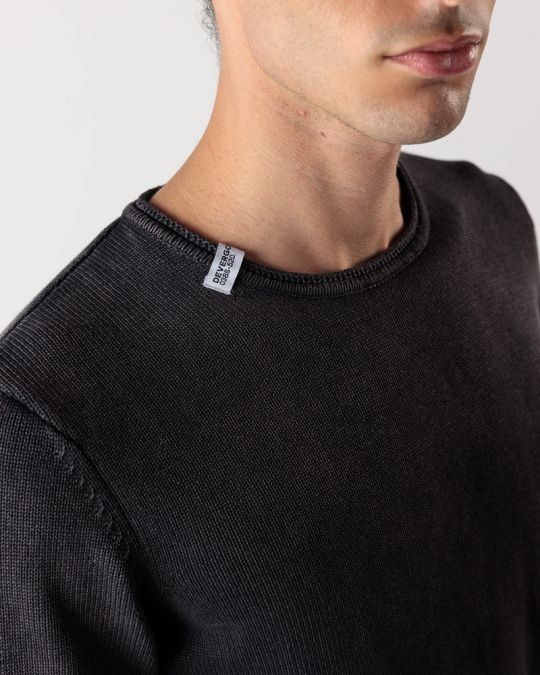 KÉK FÉRFI KÖTÖTT PULÓVER 1D24FW6011LS1106